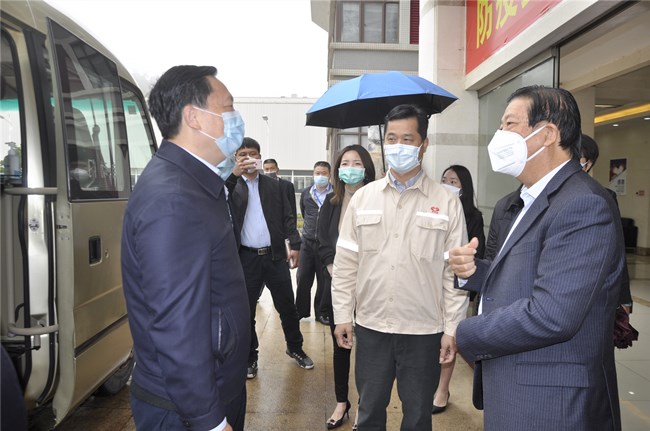 疫情期间慰问关怀、支持珠钢发展壮大——姚奕生市长一行调研珠海基地